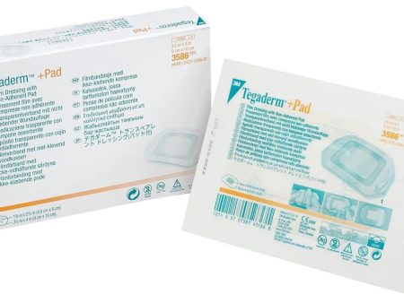 3M Tegaderm +Pad Transparent Film Dressing - Case of 100 Online