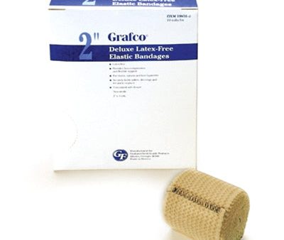 Graham Field 2  Deluxe Elastic Bandages with Self-closure, 10 Each Per Box Online Hot Sale