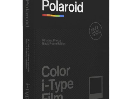 Polaroid Color i-Type Film (Black Frame Edition, 8 Photos) 6019 Hot on Sale