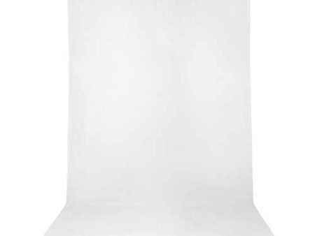 Promaster 2834 10 x12  White Wrinkle Resistant Backdrop Online