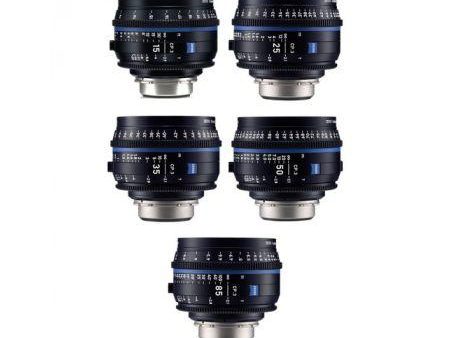 Zeiss CP.3 5-Lens Set (PL Mount) For Sale