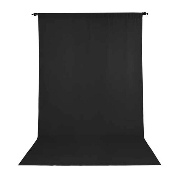 Promaster 2792 10 x12  Black Wrinkle Resistant Backdrop Online