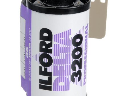 Ilford 1887710 Delta 3200- 36exp Black and White Film Hot on Sale