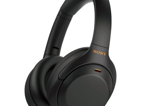 Sony WH-1000XM4 Wireless Noise-Canceling Over-Ear Headphones (Black) Hot on Sale