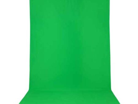 Promaster 2904 10 x12  Chroma-Key Green Wrinkle Resistant Backdrop Online now