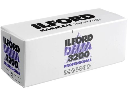 Ilford Delta 3200 Professional Black and White Negative Film (120 Roll Film) Supply