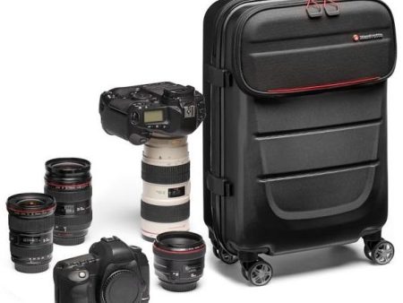 Manfrotto Pro Light Reloader Spin-55 Carry-On Camera Roller Bag (Black) For Discount