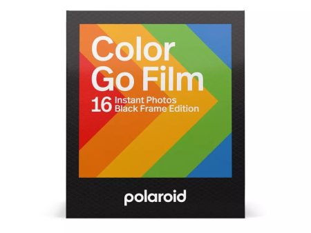 Polaroid Go Color Film Double Pack - Black Frame Edition (16 photos) 6211 Supply