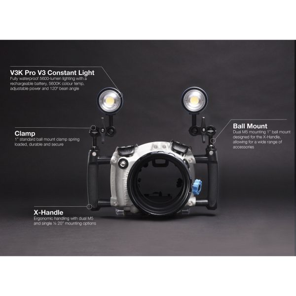 V3Kv3 Video Light (Black) - 5600 Lumens Online