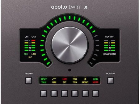 UNIVERSAL AUDIO Apollo Twin X DUO Heritage Edition (Desktop Mac Win TB3) on Sale