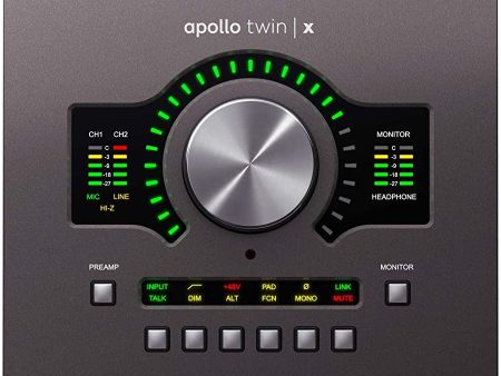 UNIVERSAL AUDIO Apollo Twin X QUAD Heritage Edition (Desktop Mac Win TB3) Online now