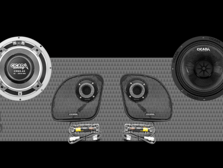 Cicada Audio 14CXK65 Mid-Bass Component Speaker Kit (2Ω & 4Ω) Online