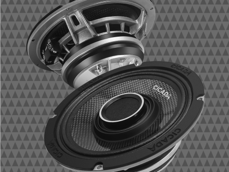 Cicada Audio CHX65 6.5  Pro Coaxial Speaker (Pair) Online Hot Sale