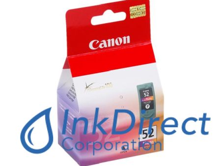 Genuine Canon  0619B002AA  CL-52 Ink Jet Cartridge Photo For Discount