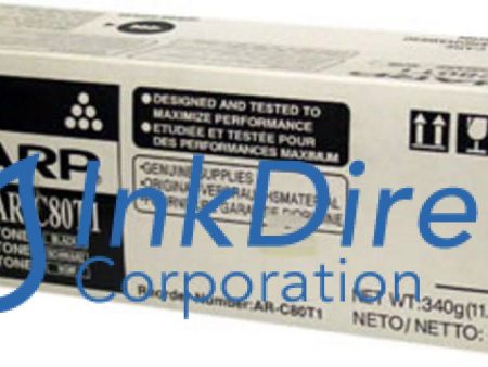 Genuine Sharp ARC80T1 AR-C80T1 Toner Black AR-C 860 861 862 Fashion